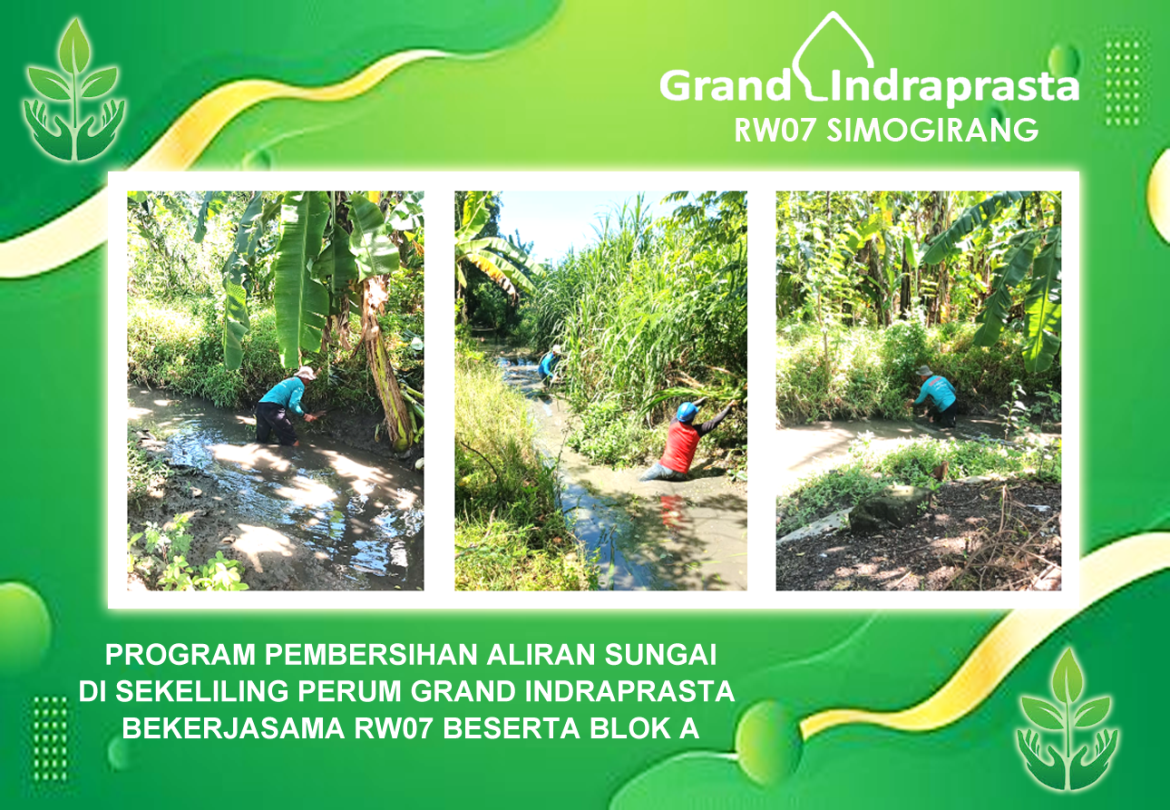 Program Bersih Sungai dalam Upaya Antisipasi Banjir di Musim Hujan