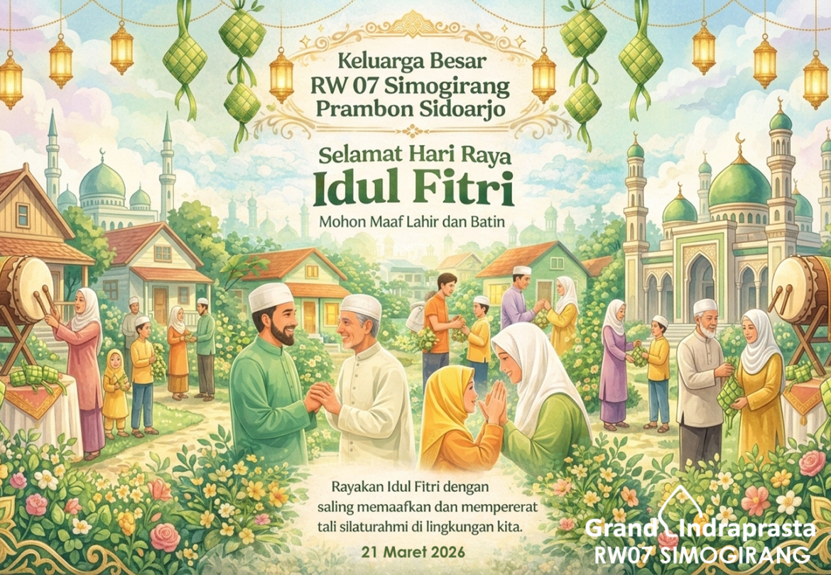 Selamat Hari Raya Idul Fitri 2026 1 Syawal 1447 H